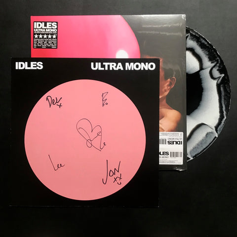 Idles 'Ultra Mono' LP (+ Signed Print) (*USED*)